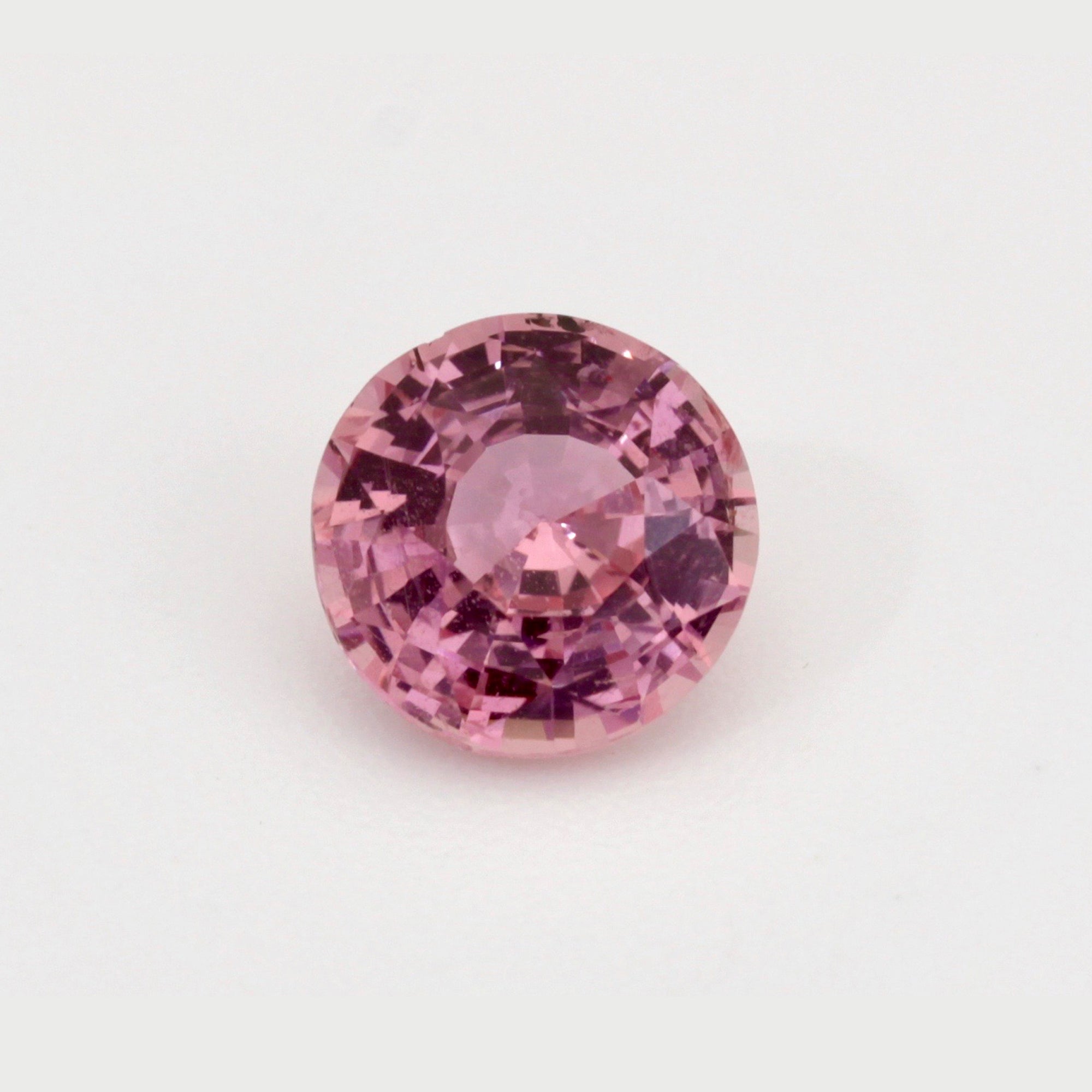RESERVED 1.56Carat CERTIFIED Natural Rare Padparadscha Sapphire King Sapphire Gemstone Round Very Good Color Brilliant Luster| Unheated Loose Stone