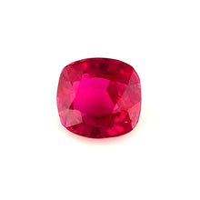Natural 1.00Carat Untreated Mozambique Ruby Gemstone Vivid Red to Pigeon's Blood Square Cushion Brilliant Luster | Unheated Loose Stone