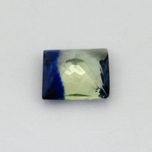 1.06 Carat Natural Blue Yellow Sapphire Princess Cut Heated