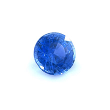 0.92Carats 5.7mm Round Natural Blue Sapphire Gemstone