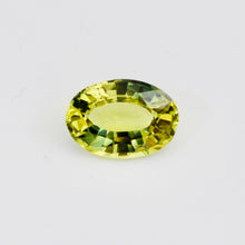 1.86Carat Natural Unique Yellow Green Sapphire Party Sapphire Mix Color Sapphire Oval Cut With Brilliant Luster | Heated Loose Stone