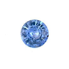 0.51 Carat Natural Blue Sapphire Gemstone Unheated Round Cut Excellent Cut Brilliant Luster Loose Stone