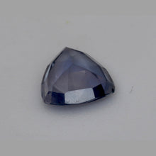  0.73Carat Natural Teal Sapphire Gemstone Trillion Cut