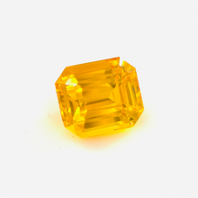PREMIUM 2.17Carat Natural Yellow Sapphire Emerald Excellent Cut Brilliant Luster Canary Yellow Loupe Clean Top Stone | Heated Loose Stone