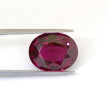 10.08Carat Natural Rhodolite Garnet Gemstone oval Cut Brilliant Luster Vibrant Purplish pink Loupe Clean TOP STONE | Unheated Loose Stone
