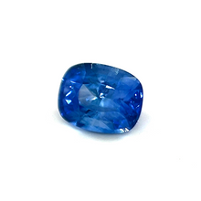5mmx4mm Cushion Natural Cornflower Blue Sapphire for 8k Rose Gold Minimalist Ring Birthday Gift Ring for Her Graduation | Heated Loose Stone