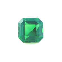 1.06 Carat Natural Tsavorite Ascher Cut Vivid Green Brilliant Luster