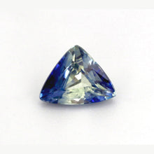 0.81Carat Natural Unique Blue Yellow Sapphire Gemstone Trillion Cut