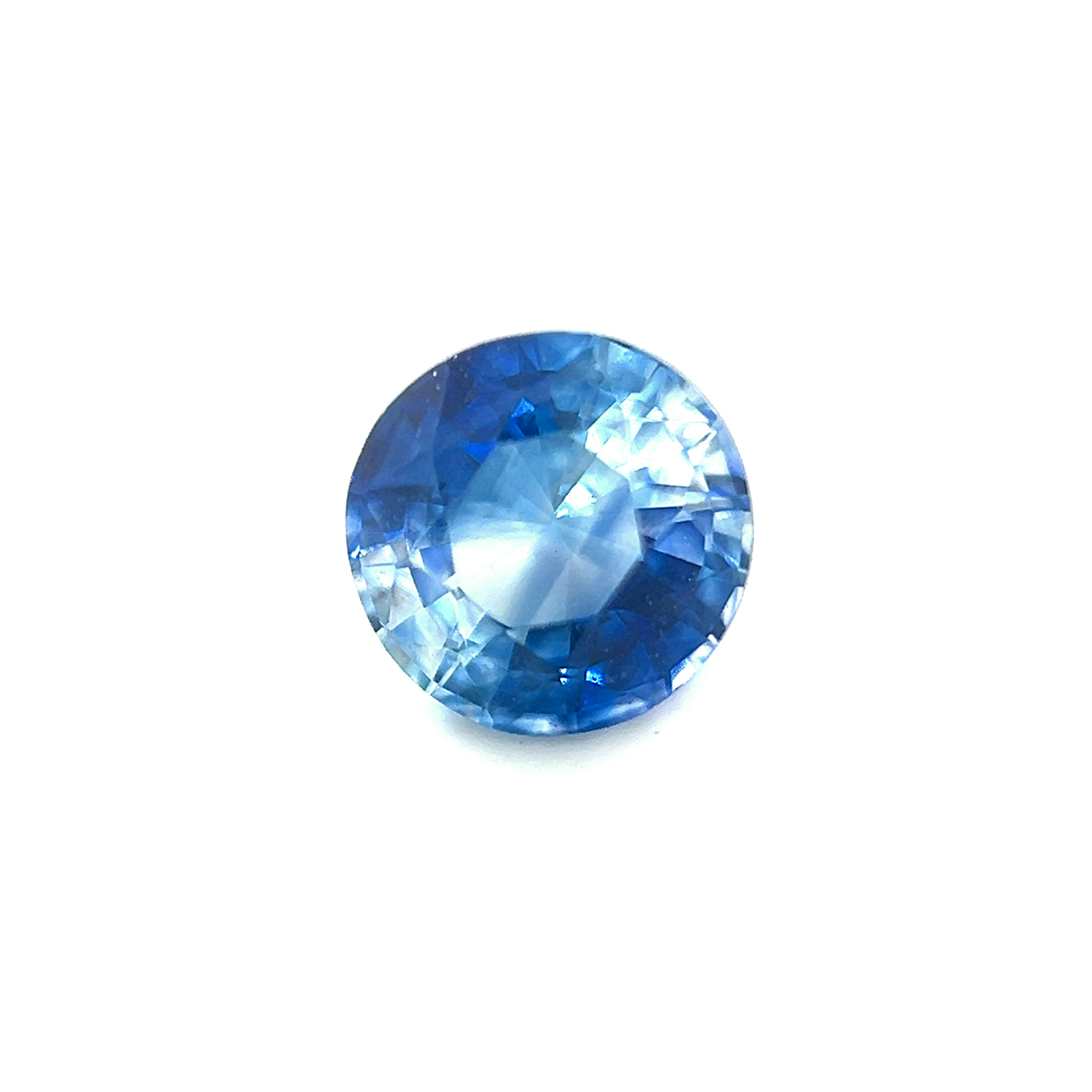 4.5mm Calibrated Round Natural Bi-Color Sapphire Party Sapphire Mix Color Sapphire for Minimalist Fine Ring | Heated Loose Stone