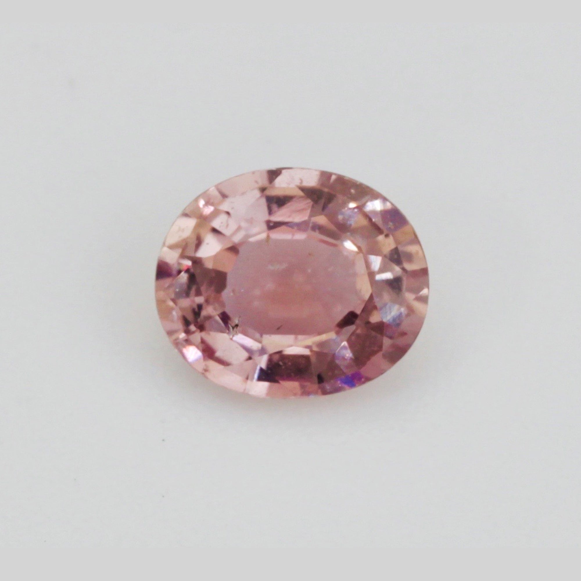  0.86Carat Natural Padparadscha Sapphire Gemstone Oval Cut