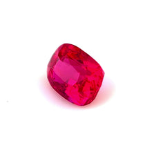 1.02 Carat Natural Unheated Mozambique Ruby Cushion Cut with Brilliant Luster