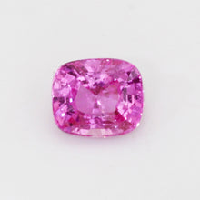 1.38Carat Natural Pink Sapphire Gemstone Cushion Cut Lovely Deep Rose Pink Color With Very Good Luster | Heated Loose Stone