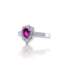 RESERVED UNHEATED CERTIFIED Ruby High Quality Platinum Ring with Diamonds / Engagement Ring/ Platinum ring/ Gemstone Rings