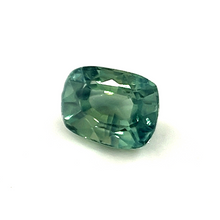 0.58Crt 5.2mmx3.8mm Natural Untreated Green Sapphire Gemstone Minimalist Ring/Pendent Silver Jewelry Gift for Mom |Unheated Loose Stone