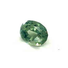 5.0mmx4.0mm Natural Untreated Green Sapphire Gemstone 14k Minimalist Ring/Pendant Silver Jewelry for Birthday Gift | Unheated Loose Stone