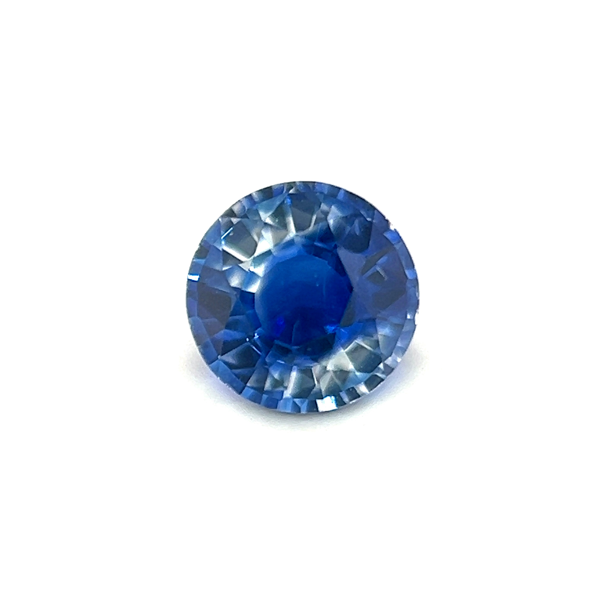 5.0mm Calibrated Round Natural Bi-Color Sapphire Party Sapphire Mix Color Sapphire for Minimalist 14k White Gold Ring | Heated Loose Stone