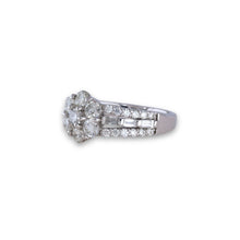 High Quality Diamond Studded Platinum Ring CERTIFICATION PROVIDED/ Engagement Ring/ Platinum ring/ Gift Ring