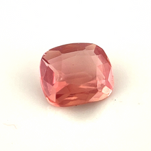 0.82Crts Natural Rare Padparadscha Sapphire Cushion Cut 18K Gold, Diamond, Engagement/ Wedding/ Birthday Gift for Her | Heated Loose Stone