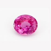 0.82Carat Natural Hot Pink Sapphire Gemstone Oval Cut