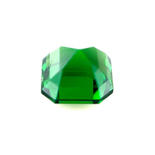 1.06 Carat Natural Tsavorite Ascher Cut Vivid Green Brilliant Luster