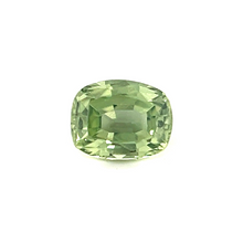 5.0mmx4.2mm Natural Untreated Apple Green Sapphire Gemstone Minimalist Ring/Pendent Silver Jewelry Gift for Graduation |Unheated Loose Stone