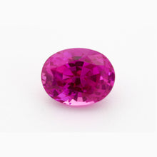 1.36Carat Natural Ultra Rare Hot Pink Sapphire Gemstone Oval Cut Brilliant Luster Top Stone with Exquisite Color | Heated Loose Stone