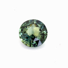 1.38Carat Natural Green Sapphire Gemstone Unique Color Round Cut Brilliant Luster Excellent Cutting | Heated Loose Stone