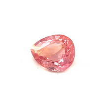 4.6mmX3.8mm Natural Rare Padparadscha Sapphire Pear Cut Brilliant Luster for Simple Day to Day Ring Minimalist Jewelry | Heated Loose Stone