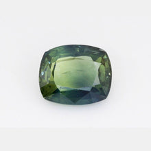2.82Carat Natural Green Sapphire Gemstone Cushion Cut Very Good Luster | Heated Loose Stone