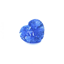 2.51Carat Heart Shape Natural Cornflower Blue Sapphire Gemstone for Engagement Ring Anniversary Ring Brilliant Luster | Heated Loose Stone