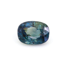 1.22Carat Natural Teal Sapphire Blue Green Sapphire Gemstone Greenish Blue Color Cushion Cut Brilliant Luster | Heated Loose Stone