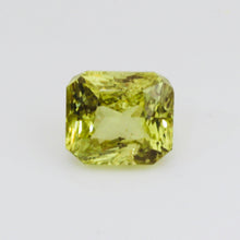 3.01Carat Natural Green Sapphire Gemstone Radiant Cut Mint Green with Brilliant Luster | Unheated Loose Stone