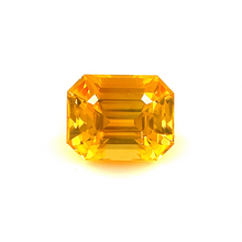 PREMIUM 1.65Carat Natural Yellow Sapphire Emerald Excellent Cut Brilliant Luster Canary Yellow Loupe Clean Wedding Ring | Heated Loose Stone