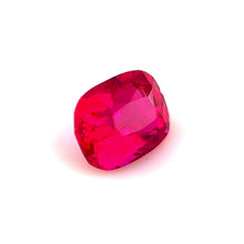 1.02 Carat Natural Unheated Mozambique Ruby Cushion Cut with Brilliant Luster