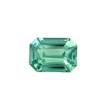 1.62Carat Natural Teal Blue Green Sapphire Gemstone EXQUISITE Sea Green Color Brilliant Luster 18K White Gold Ring | Unheated Loose Stone