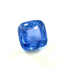 2.54Carat LOUPE CLEAN Untreated Natural Blue Sapphire Gemstone Unique Blue Color Square Cushion Cut Brilliant Luster | Unheated Loose Stone