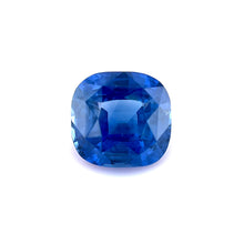 4.05Carat Natural Blue Sapphire Gemstone Square Cushion Cut Royal Blue Color Excellent Luster| Heated Loose Stone