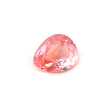 4.6mmX3.8mm Natural Rare Padparadscha Sapphire Pear Cut Brilliant Luster for Simple Day to Day Ring Minimalist Jewelry | Heated Loose Stone