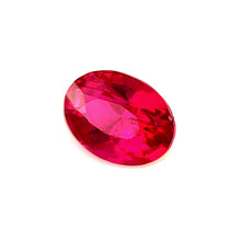 Exquisite 1.05Carat LOUPE CLEAN Natural Unheated Mozambique Ruby Gemstone Pigeon's Blood Oval Cut Brilliant Luster | Unheated Loose Stone