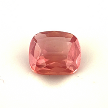 0.82Crts Natural Rare Padparadscha Sapphire Cushion Cut 18K Gold, Diamond, Engagement/ Wedding/ Birthday Gift for Her | Heated Loose Stone