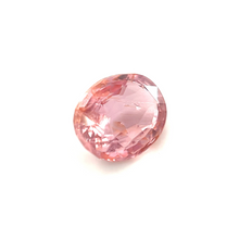 1.17Crts Natural Rare Padparadscha Sapphire Oval 18k Yellow Gold, Platinum Ring for Engagement/Graduation, Gift for Mom | Heated Loose Stone