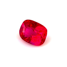 1.02 Carat Natural Unheated Mozambique Ruby Cushion Cut with Brilliant Luster