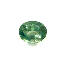 5.0mmx4.0mm Natural Untreated Green Sapphire Gemstone 14k Minimalist Ring/Pendant Silver Jewelry for Birthday Gift | Unheated Loose Stone