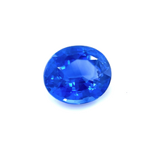 3.02Carat LOUPE CLEAN Natural Cornflower Blue Sapphire Gemstone Oval Top Luster, Sapphire for Engagement, Wedding Ring | Heated Loose Stone