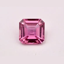 1.22Carat CERTIFIED Natural Rare Padparadscha Sapphire King Sapphire Gemstone Loupe Clean Asscher Top Luster | Unheated Loose Stone