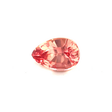 PREMIUM 0.72Carat Natural Rare SUNSET COLOR Padparadscha Sapphire Gemstone for 18k White Gold Proposal Ring Bespoke | Unheated Loose Stone