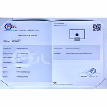 3.32Carat Natural Blue Sapphire Unheated Gemstone CERTIFIED Sugar Loaf Cut With Very Good Shape Color And Luster | Unheated Loose Stone