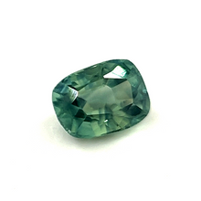 0.58Crt 5.2mmx3.8mm Natural Untreated Green Sapphire Gemstone Minimalist Ring/Pendent Silver Jewelry Gift for Mom |Unheated Loose Stone