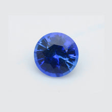 0.63 Carat Natural Blue Sapphire Gemstone Round Cut Very Good Color Brilliant Luster Unheated Loose Stone