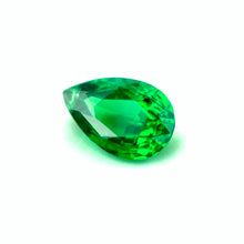 1.54 Carat Pear Cut Tsavorite: Vivid Green Natural Loose Gemstone | Well Cut | Top Color